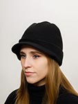 Шапка KANGOL арт. K3526 Sliced peak beanie (черный)